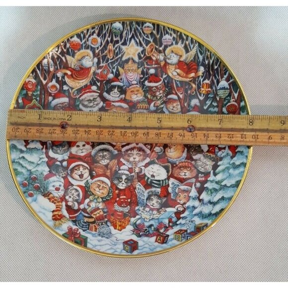 Santa Claws by Bill Bell Collector Plate Franklin Mint Limitd Edition Collector - Picture 7 of 7